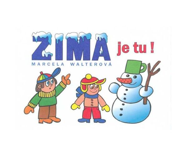 Omalovánky A5  ZIMA JE TU