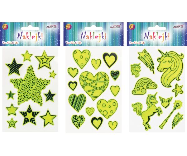 Samolepky odrazkové 10 x 15 cm