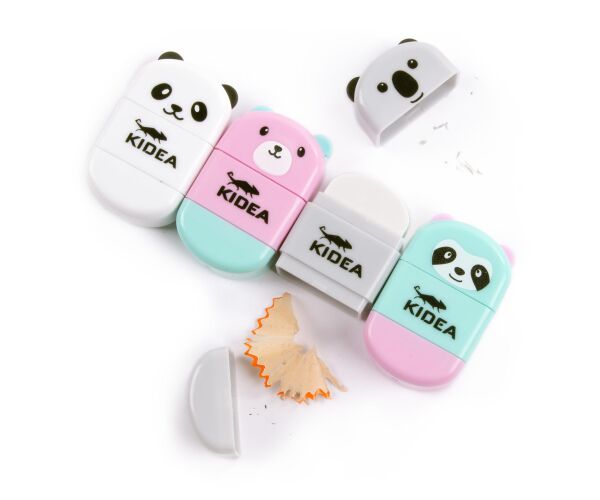 Ořezávátko s pryží Medvídci na blistru