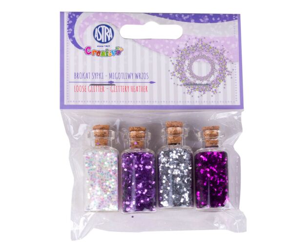 Brokát sklo 4 x 3 g