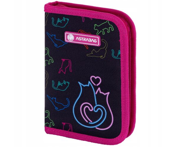 Penál ASTRABAG LOVE 1 zip prázdný AC1
