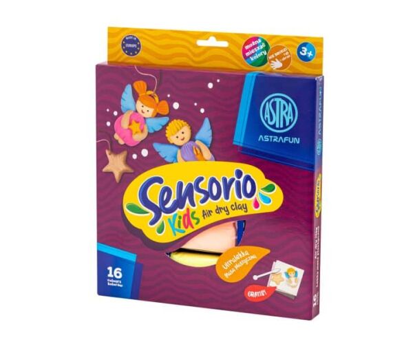 ASTRAFUN modelovací hmota Vánoční motiv 16 barev