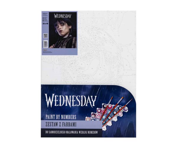 Plátno malířské - malování podle čísel Wednesday