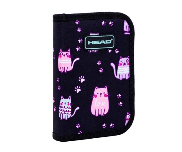 Penál 1zip Lovely Kitty - prázdný 1 zip 2kl