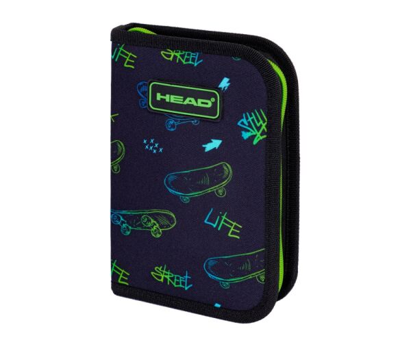 Penál 1zip Skate Lifestzle - prázdný 1 zip 2kl