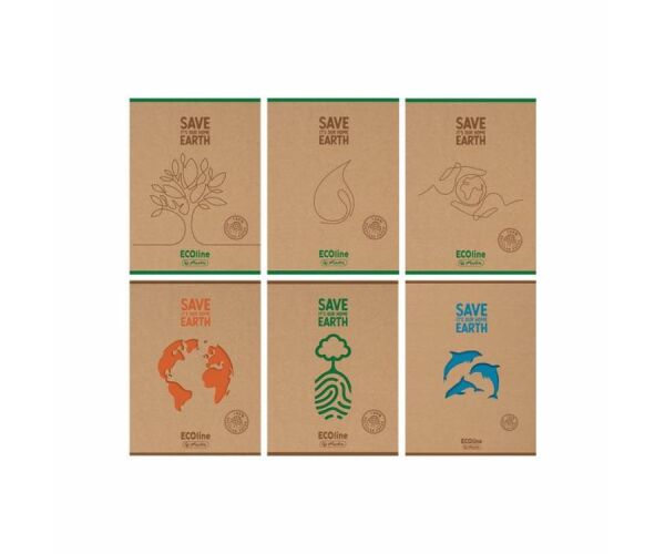 Sešit A5/60l 70G ECOLINE /5/ linkovaný