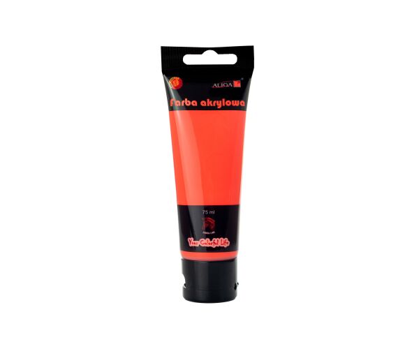 Akrylová barva 75 ml neon oranžová FTN-304