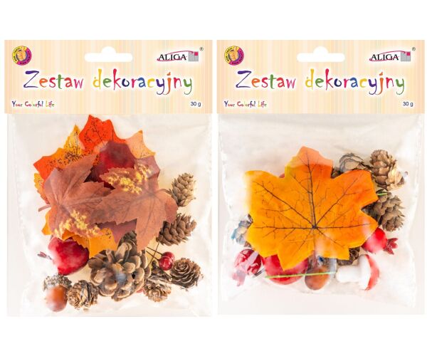 Dekorace podzimní mix 30 g