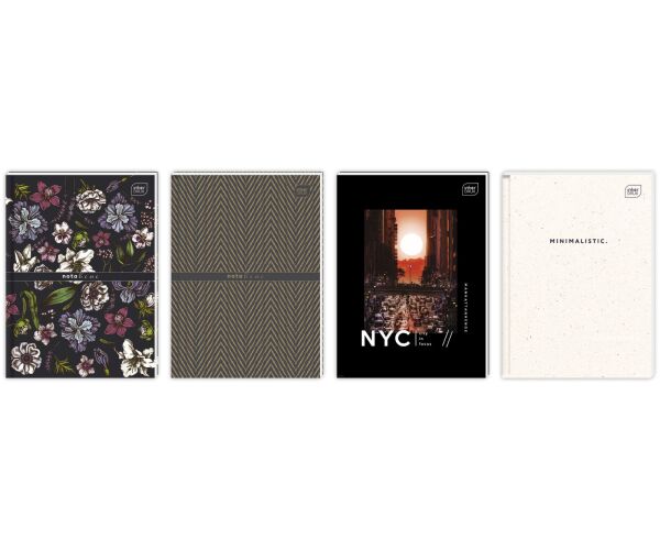 Záznamní kniha A5 192l čtvereček