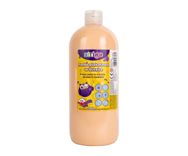 Temperová barva STRIGO 1000 ml - krémová