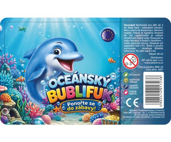 Bublifuk 60ml BMS-23 Oceánský /12/