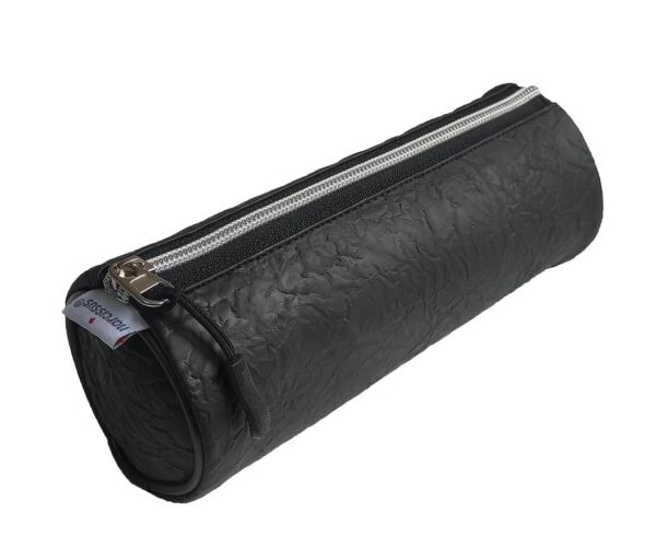 Pouzdro EKO kůže DIAMOND kulaté černé