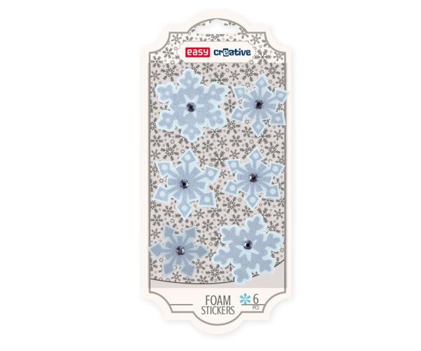 Vánoční samolepky pěnové