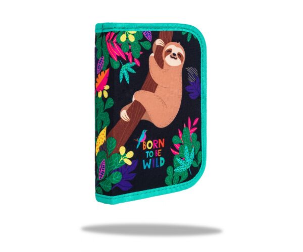 Penál 1 zip Colorino Clipper WILDKID - prázdný