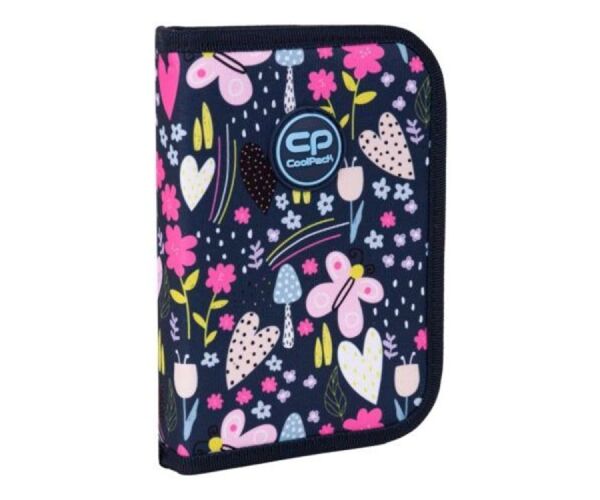 Penál 1 zip Clipper In the garden - prázdný