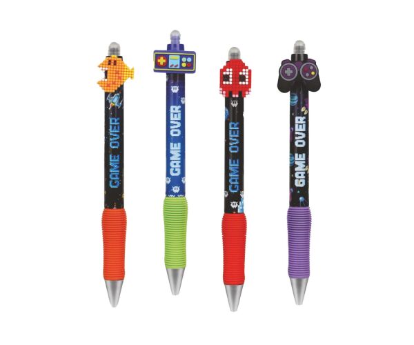 Gumovací pero Colorino GAME s gumovým úchopem