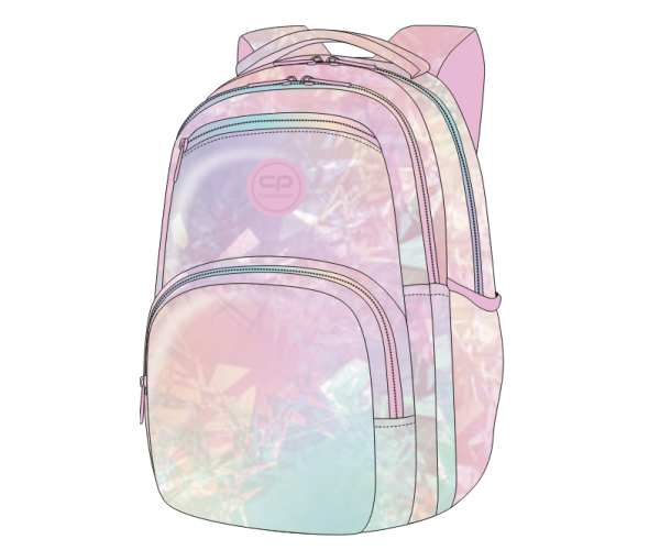 Studentský batoh Pick 17˝ TIE DYE
