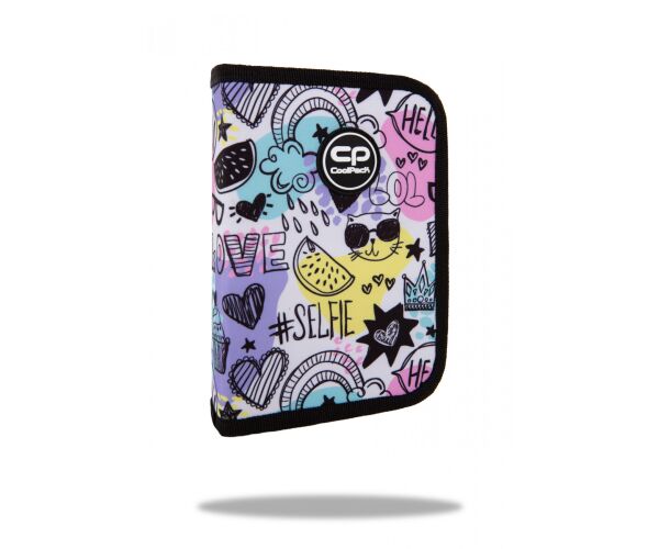 Penál 1 zip Clipper MOOD - prázdný