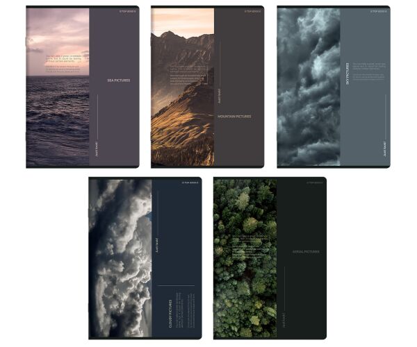 Sešit A5 60 listů Birds Eye linkované