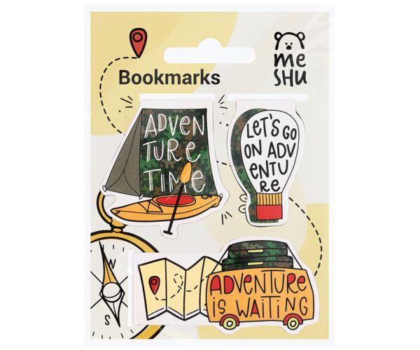 Magnetické záložky MESHU 3ks Adventure