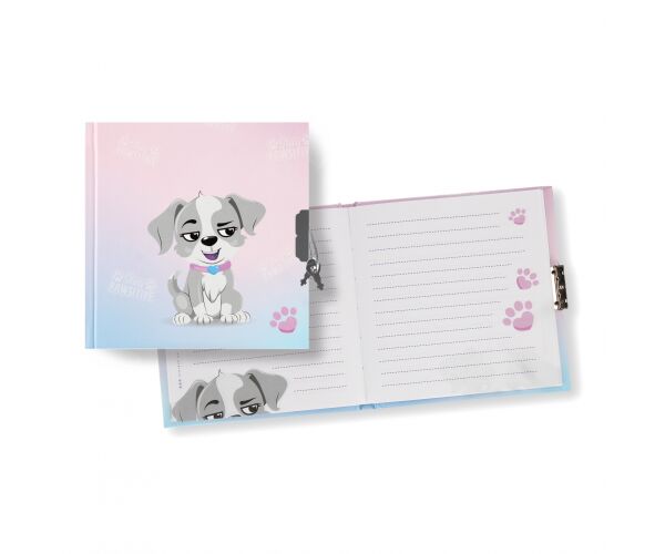 Památník se zámkem CUTIES - Pejsek