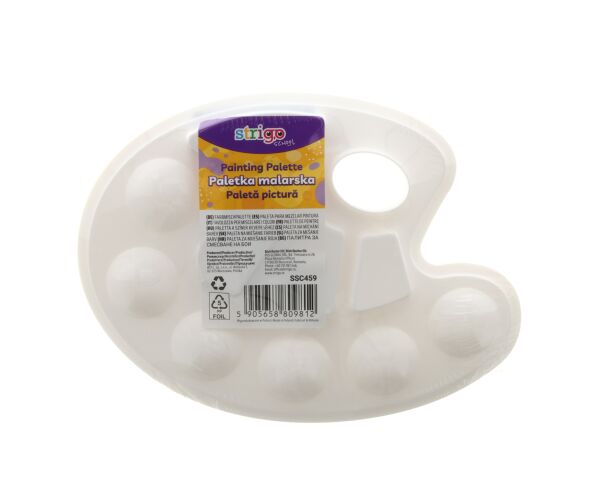 Malířská paleta STRIGO - bílá