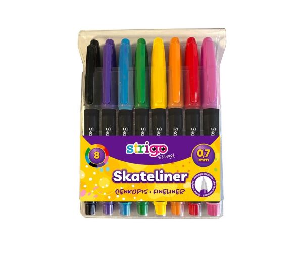 Popisovač - fineliner 0,7 mm 8 barev
