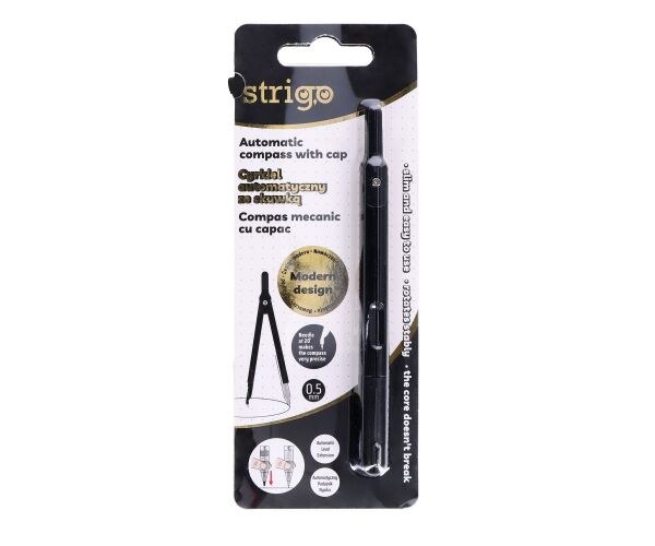 Kružítko automatické STRIGO černé