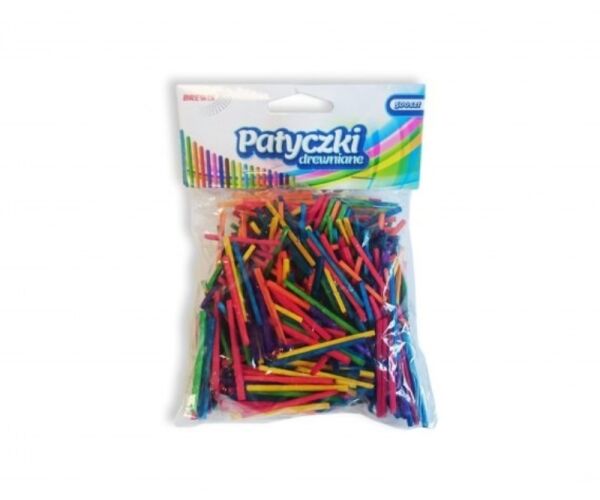 Dřívka barevná - sirky 42 mm 500 ks