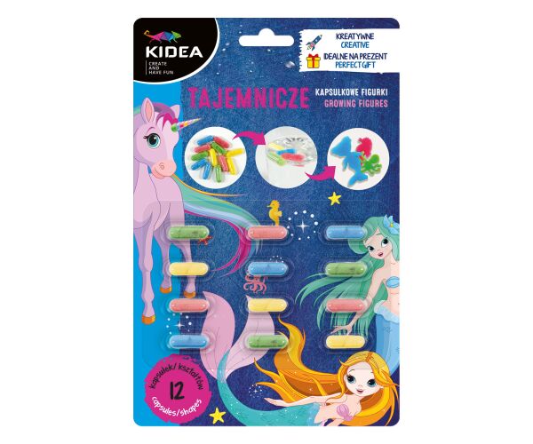 Kapsle s rostoucími figurkami 12 ks - Mořské víly