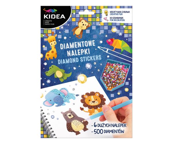 Diamantové samolepkování - ZOO