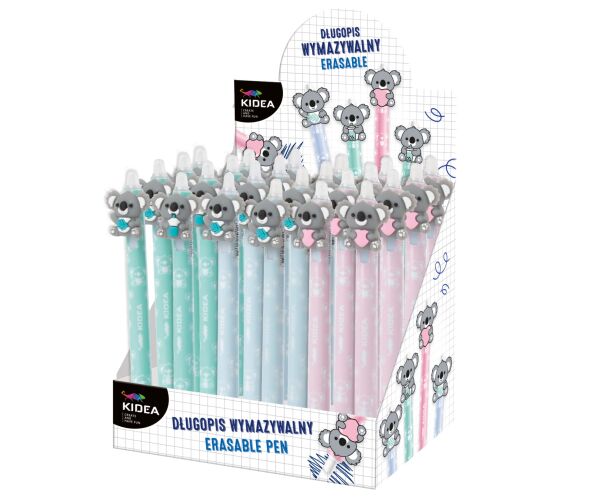 Gumovací propiska klikací - Koala