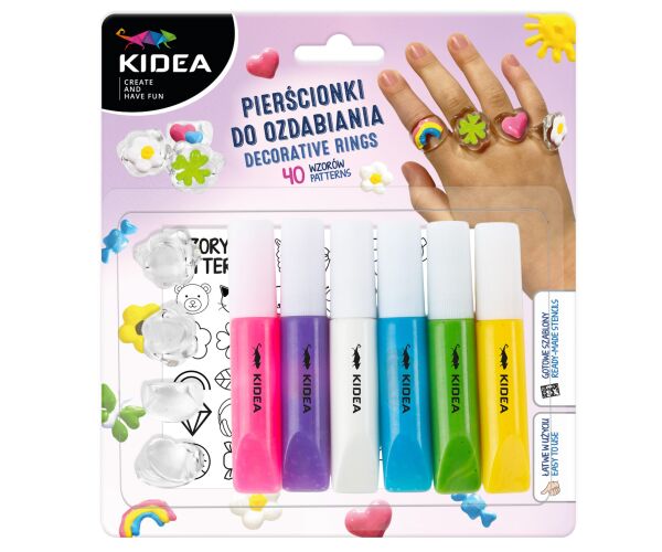 Sada kreativní - Prstýnky k dekoraci