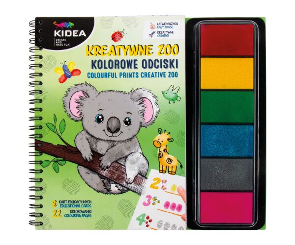 Sada kreativní Barevné Obtisky - ZOO