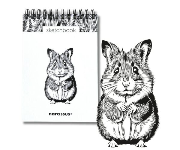 Skicovací notes A6 SP 60l čistý Křeček