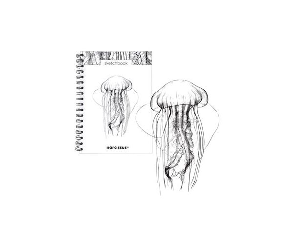 Skicovací notes B5 SP 60l čistý Medúza