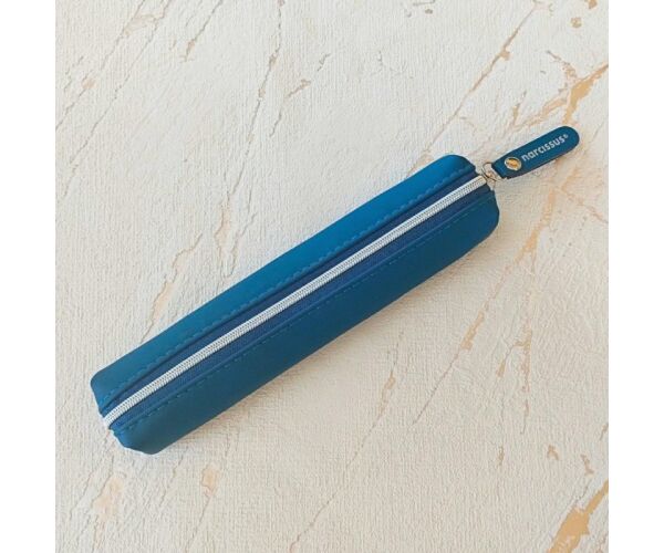Pouzdro Mini saténové modré