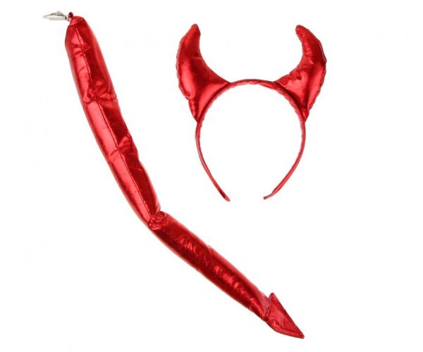 Párty převlek Čertík s ocáskem a čelenkou