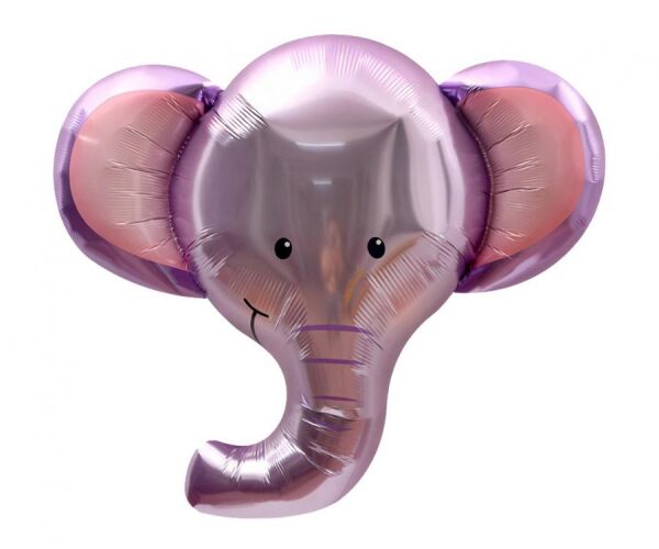 Balónek fóliový Slon 67 x 58 cm