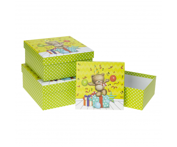 Dárkové krabice sada 3 ks dětská