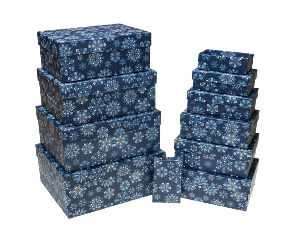 Dárkové krabice sada 23316 modrá