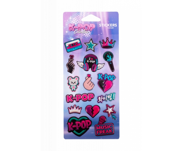 K-POP samolepka POP UP Dark