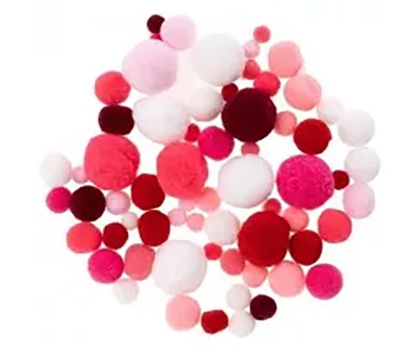 Bambule BREWIS mix velikosti 20 g - růžové