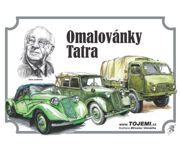 Omalovánky A5 LUX Tatra