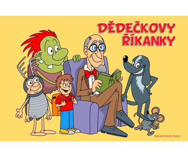 Omalovánky A5 LUX Dědečkovy říkanky