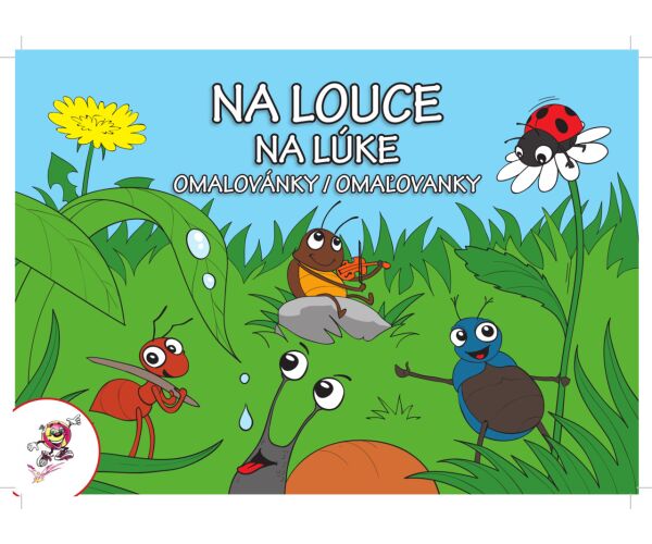 Omalovánky A5 LUX Na louce
