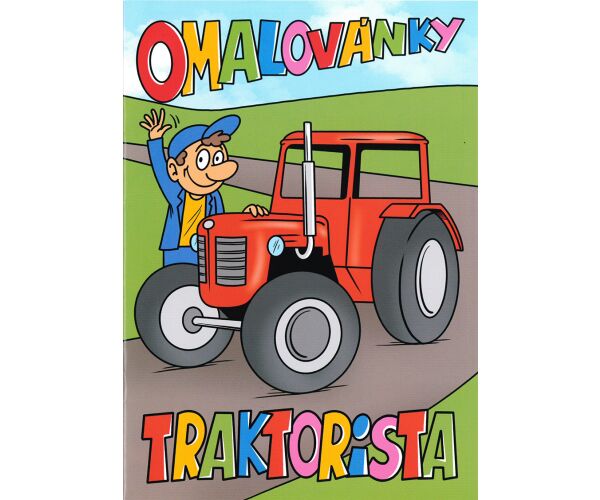 Omalovánky A5 LUX - Traktorista