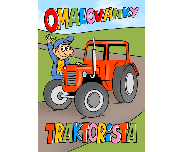 Omalovánky A5 LUX Traktorista