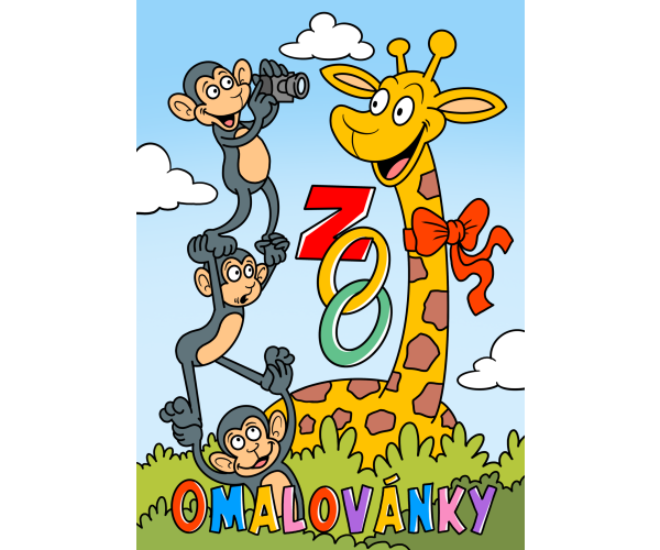 Omalovánky A5 LUX ZOO