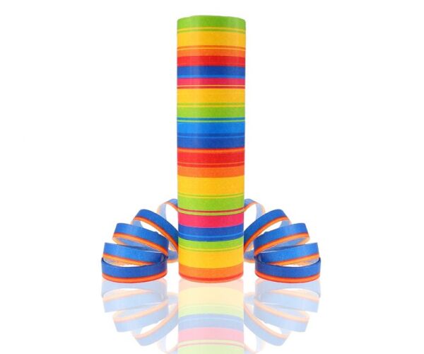 Párty serpentýna - duhové proužky